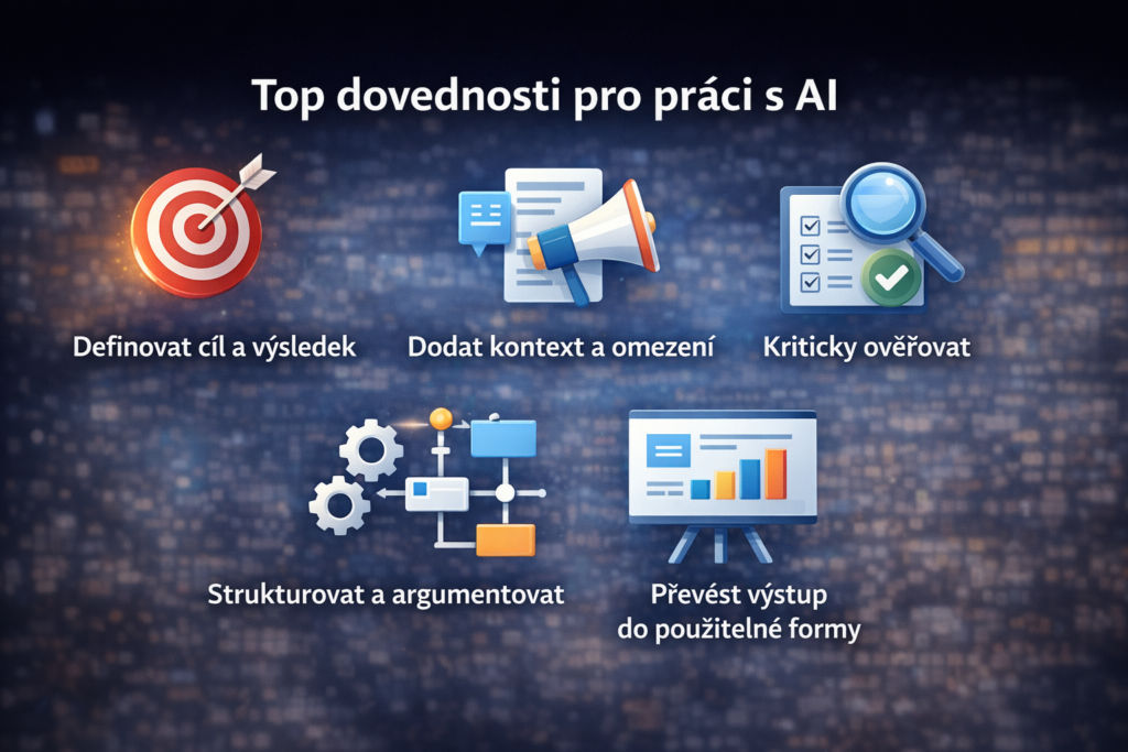 Dovednosti pro práci s AI: které se vyplatí učit už dnes (i bez technického backgroundu) 2 412c514b 076f 4faa bea9 c1b6953865a6