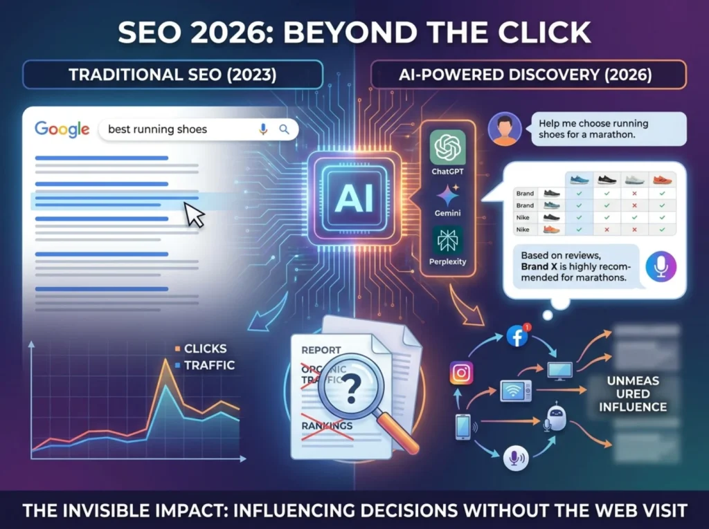 SEO v roce 2026: proč už nestačí měřit jen kliky z Googlu 1 generated image 3 16